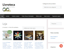 Tablet Screenshot of livroteca.com.br